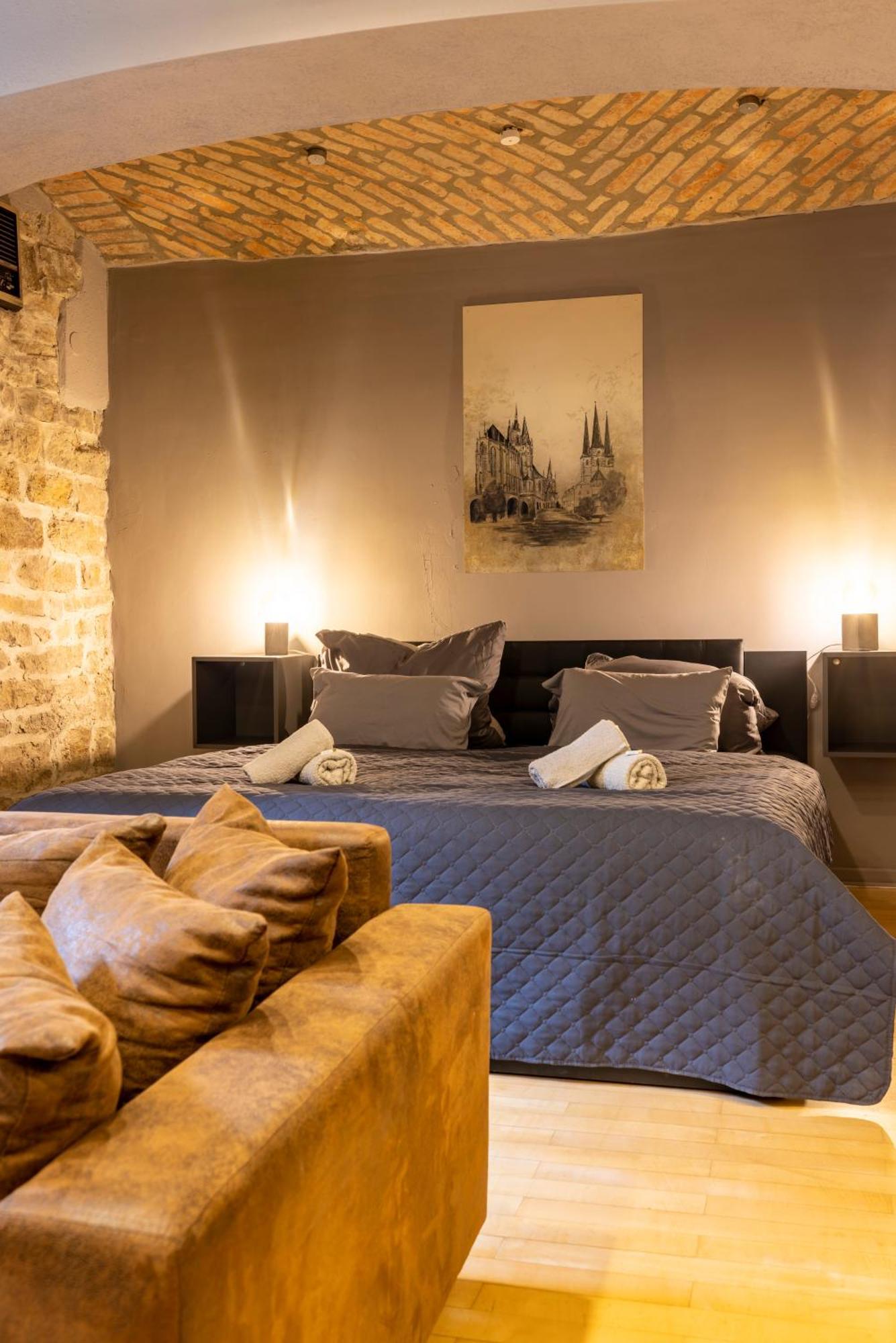 Maisonette Rustic Altstadt Zentral-Wlan-Parkplatz Erfurt Exterior foto
